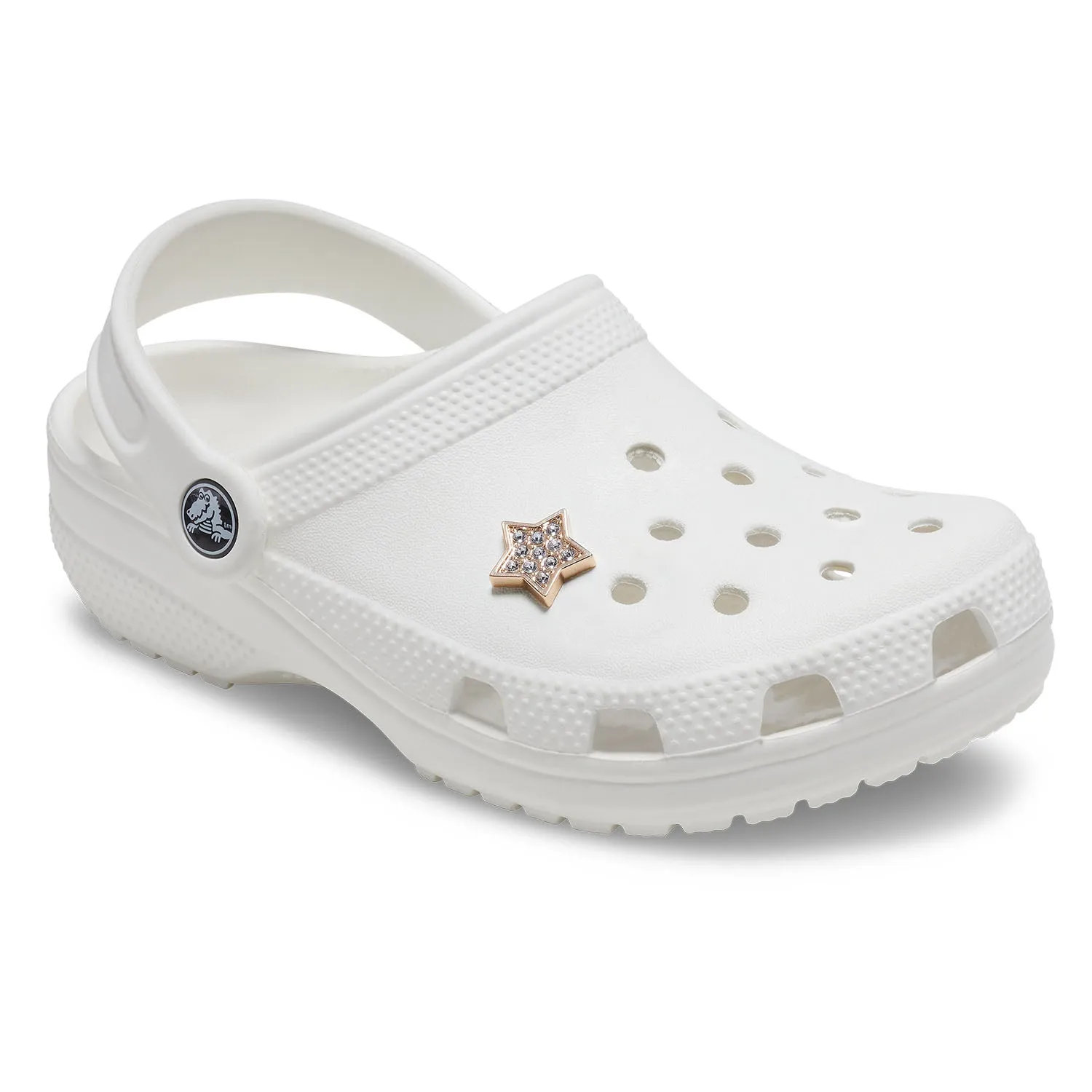 Tiny Gold Star with Diamonds Jibbitz