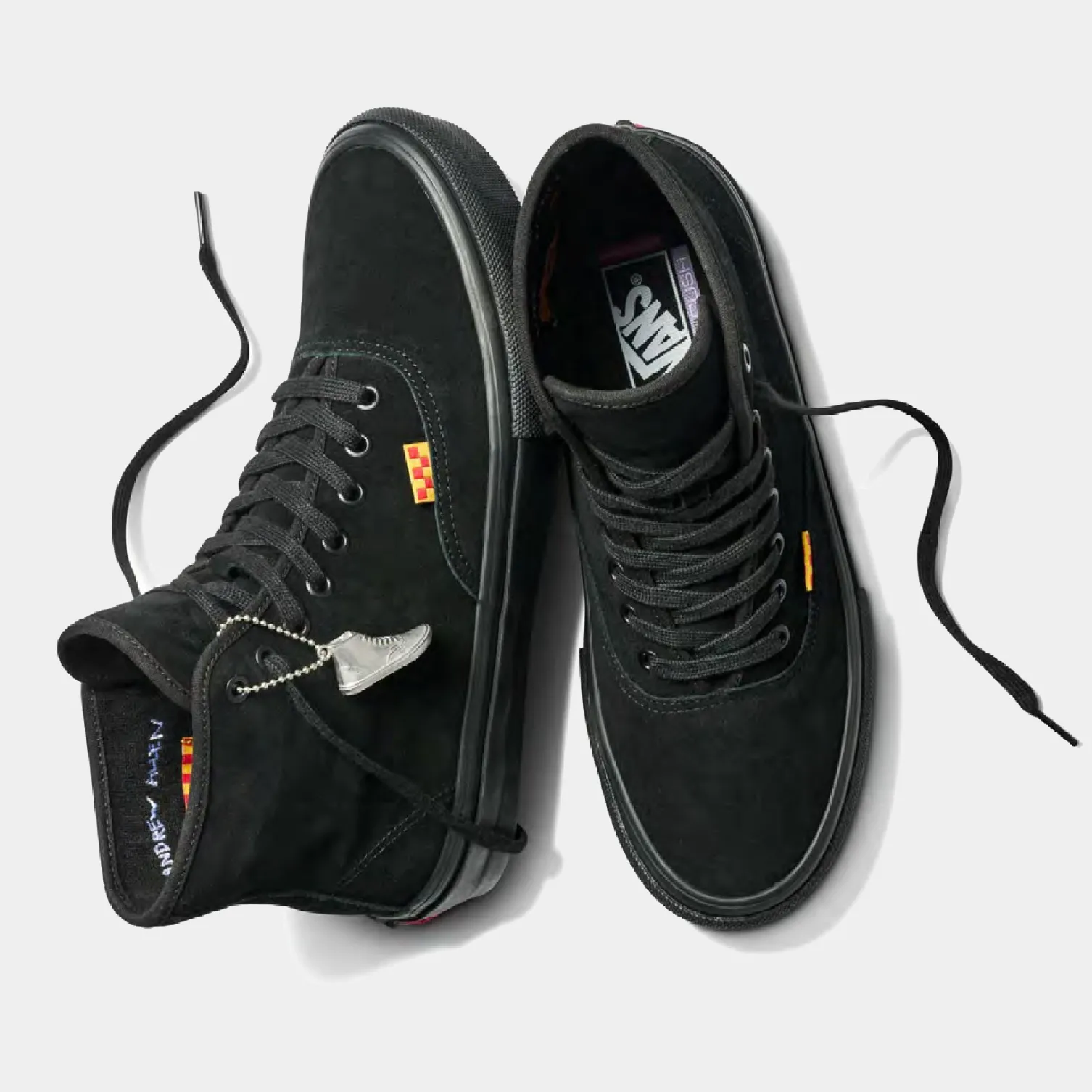 VANS SKATE AUTHENTIC HIGH VCU ANDREW ALLEN - BLACK