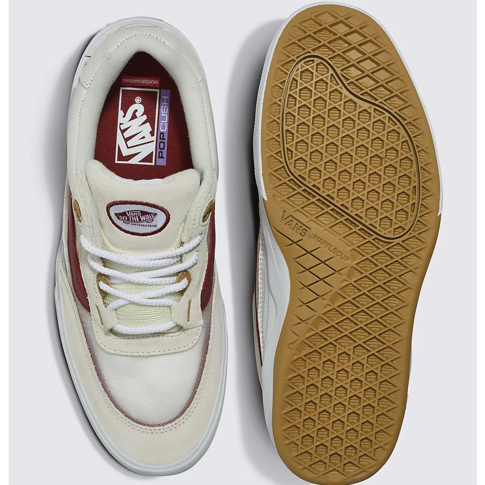 Vans Wayvee Leather Tan/White