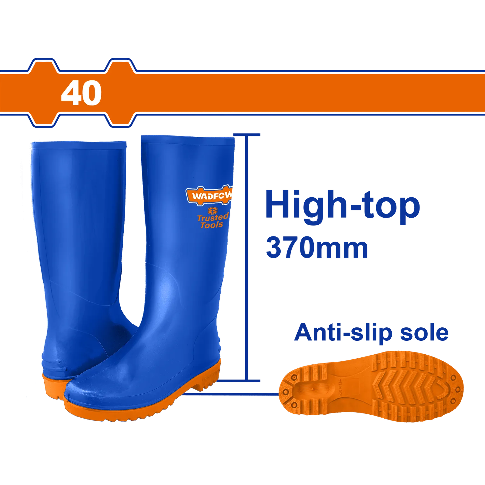 Wadfow Rain Wellington Boots