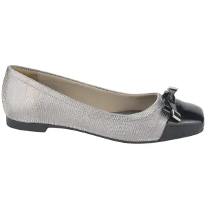 Zapato Via Marte Mujer 23-13207 Preto/Pewter Casual