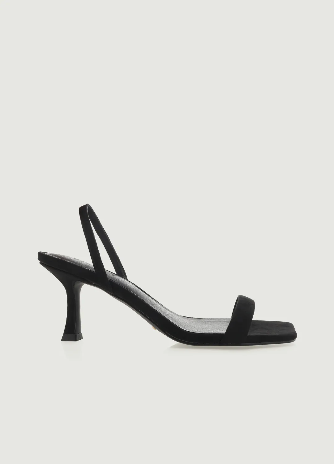 Zayden Heel (Black Suede)
