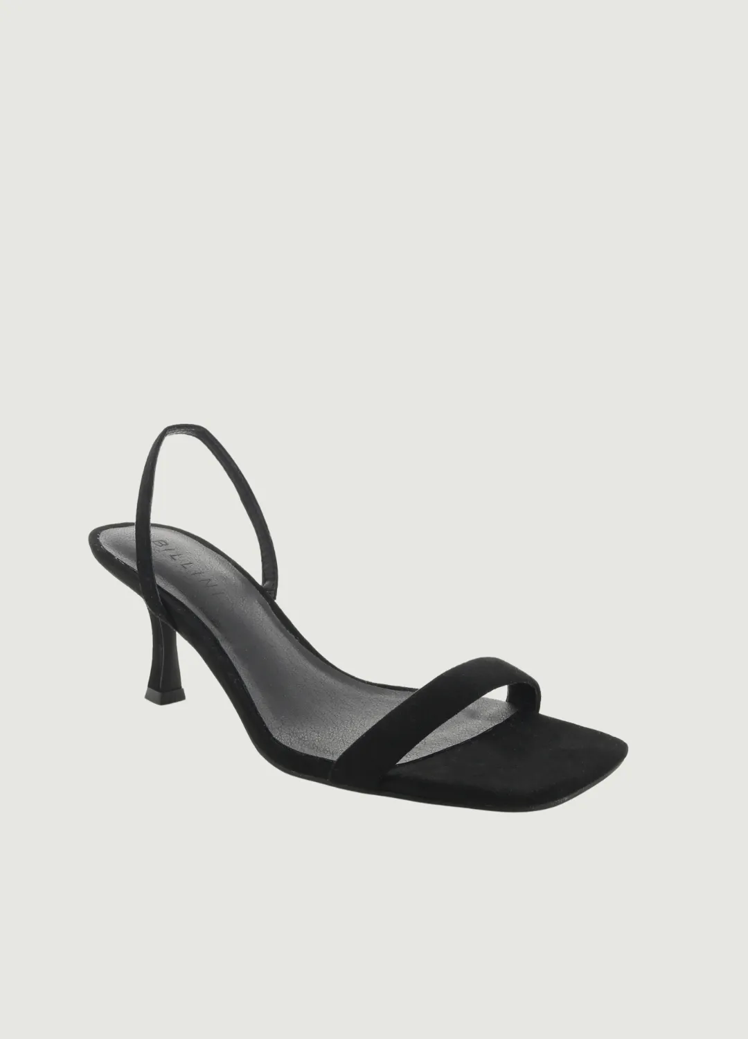 Zayden Heel (Black Suede)
